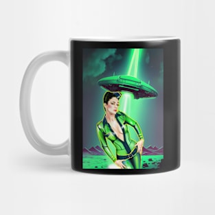 Aliens are coming - pinup Mug